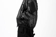 Load image into Gallery viewer, KLASICA FLIGHT PC-1 JACKET / TRANSLUCENT ORGANDY (BLACK)