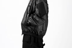 Load image into Gallery viewer, KLASICA FLIGHT PC-1 JACKET / TRANSLUCENT ORGANDY (BLACK)
