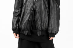 Load image into Gallery viewer, KLASICA FLIGHT PC-1 JACKET / TRANSLUCENT ORGANDY (BLACK)
