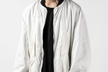 Load image into Gallery viewer, KLASICA FLIGHT PC-1 JACKET / TRANSLUCENT ORGANDY (BLACK)