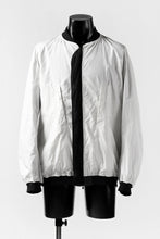 Load image into Gallery viewer, KLASICA FLIGHT PC-1 JACKET / TRANSLUCENT ORGANDY (BLACK)