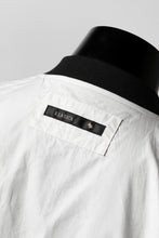 Load image into Gallery viewer, KLASICA FLIGHT PC-1 JACKET / TRANSLUCENT ORGANDY (BLACK)