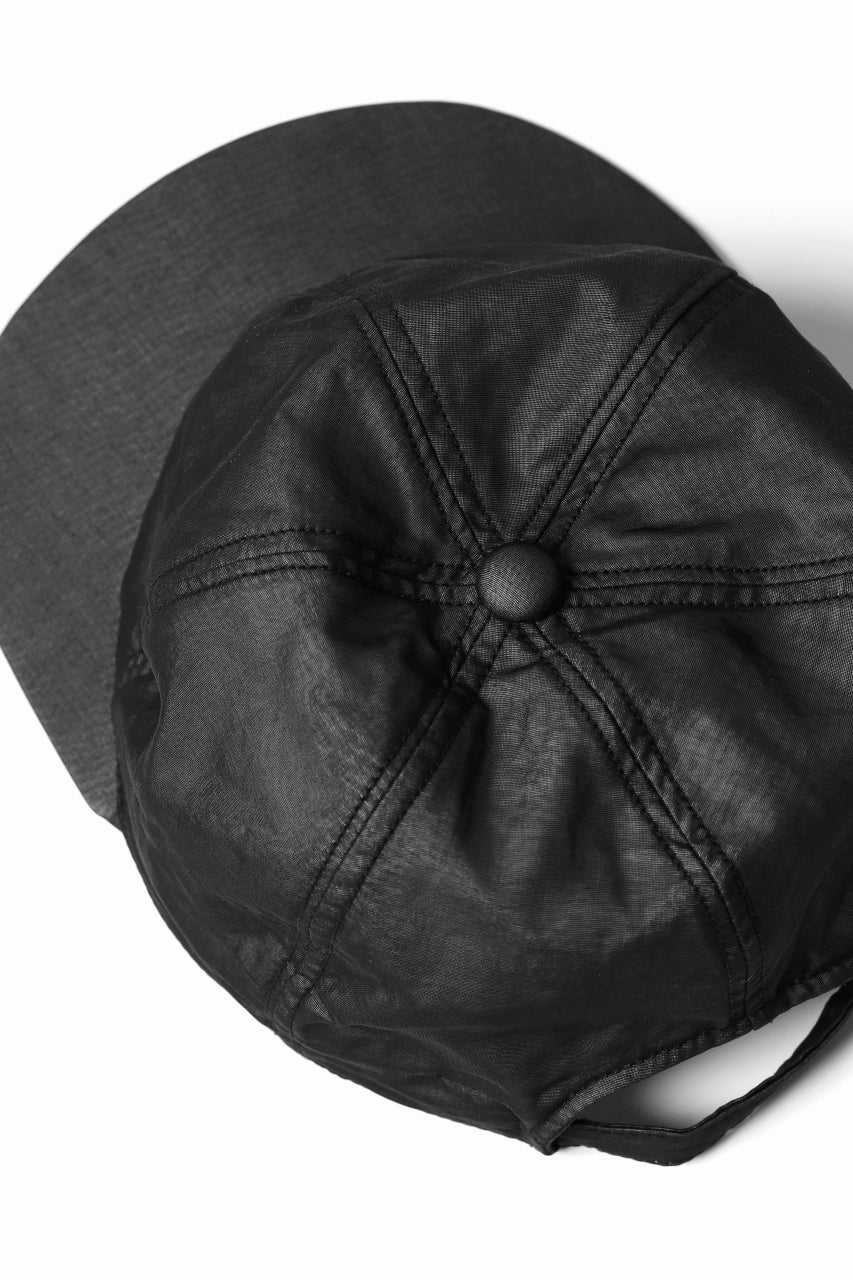 画像をギャラリービューアに読み込む, KLASICA AMPIER CAP / TRANSLUCENT ORGANDY (BLACK)