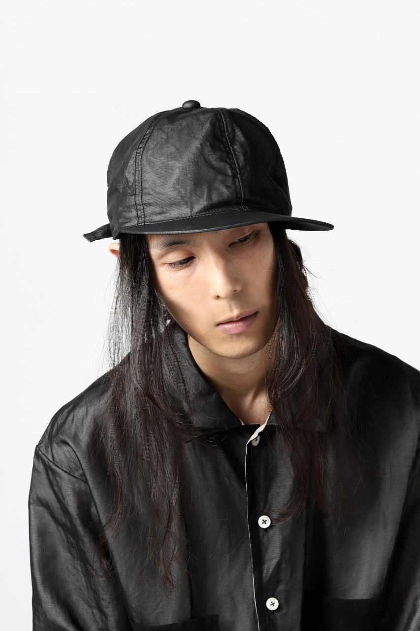 画像をギャラリービューアに読み込む, KLASICA AMPIER CAP / TRANSLUCENT ORGANDY (BLACK)