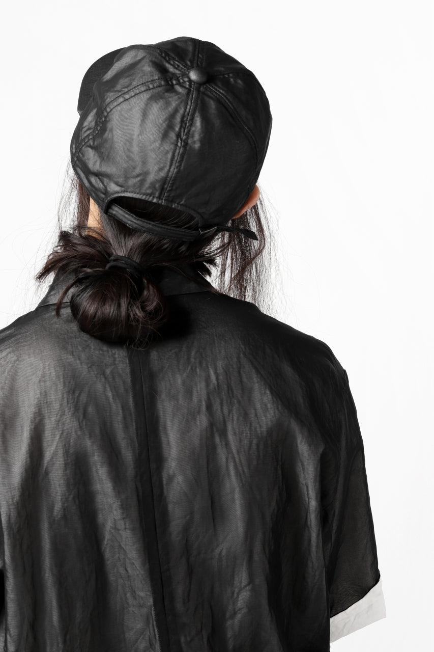 画像をギャラリービューアに読み込む, KLASICA AMPIER CAP / TRANSLUCENT ORGANDY (BLACK)