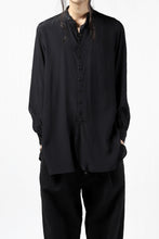 Load image into Gallery viewer, KLASICA exclusive SH-021 LONG SHIRT / FUJI ETTE (BLACK)