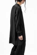 Load image into Gallery viewer, KLASICA exclusive SH-021 LONG SHIRT / FUJI ETTE (BLACK)