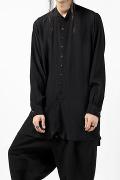 Load image into Gallery viewer, KLASICA exclusive SH-021 LONG SHIRT / FUJI ETTE (BLACK)