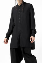 Load image into Gallery viewer, KLASICA exclusive SH-021 LONG SHIRT / FUJI ETTE (BLACK)