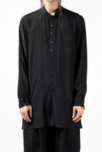Load image into Gallery viewer, KLASICA exclusive SH-021 LONG SHIRT / FUJI ETTE (BLACK)