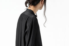 Load image into Gallery viewer, KLASICA exclusive SH-021 LONG SHIRT / FUJI ETTE (BLACK)