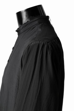 Load image into Gallery viewer, KLASICA exclusive SH-021 LONG SHIRT / FUJI ETTE (BLACK)