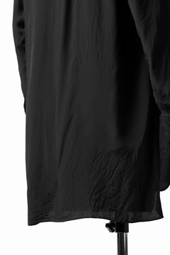Load image into Gallery viewer, KLASICA exclusive SH-021 LONG SHIRT / FUJI ETTE (BLACK)