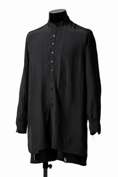 Load image into Gallery viewer, KLASICA exclusive SH-021 LONG SHIRT / FUJI ETTE (BLACK)