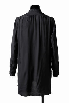 Load image into Gallery viewer, KLASICA exclusive SH-021 LONG SHIRT / FUJI ETTE (BLACK)