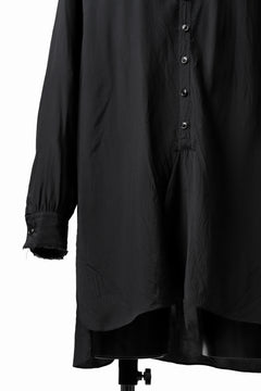 Load image into Gallery viewer, KLASICA exclusive SH-021 LONG SHIRT / FUJI ETTE (BLACK)