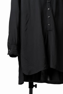 Load image into Gallery viewer, KLASICA exclusive SH-021 LONG SHIRT / FUJI ETTE (BLACK)