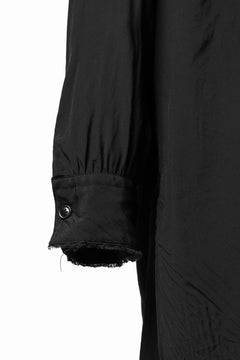 Load image into Gallery viewer, KLASICA exclusive SH-021 LONG SHIRT / FUJI ETTE (BLACK)