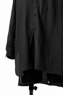 Load image into Gallery viewer, KLASICA exclusive SH-021 LONG SHIRT / FUJI ETTE (BLACK)