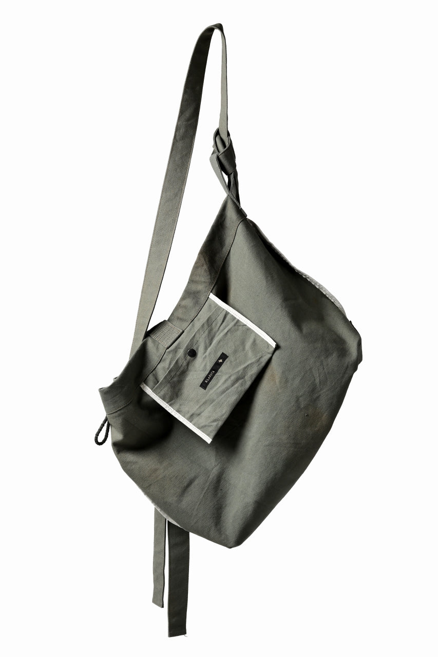 画像をギャラリービューアに読み込む, KLASICA BIVOUAC limited SHOULDER-BAG / 40'S BRITISH TENT (USED OLIVE)