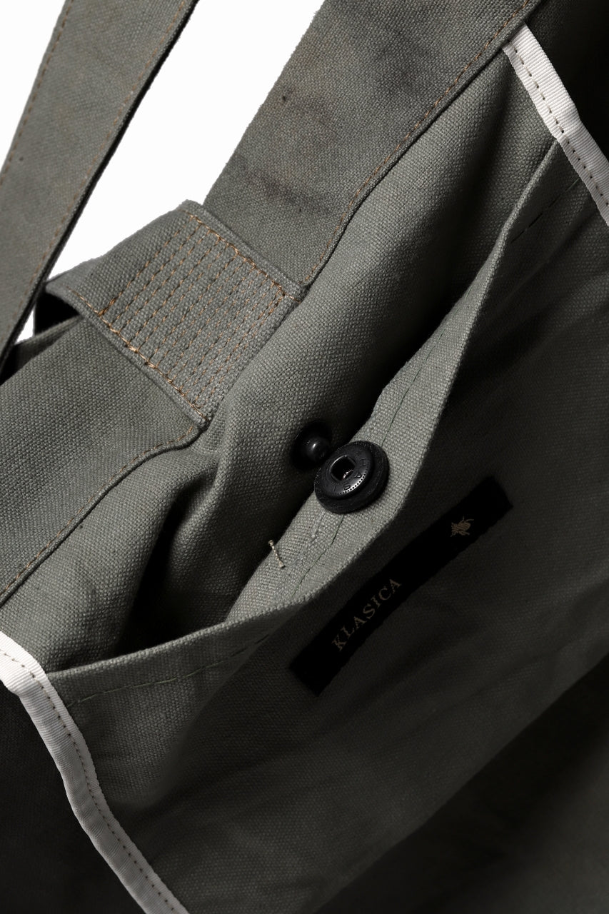 画像をギャラリービューアに読み込む, KLASICA BIVOUAC limited SHOULDER-BAG / 40'S BRITISH TENT (USED OLIVE)