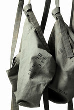 画像をギャラリービューアに読み込む, KLASICA BIVOUAC limited SHOULDER-BAG / 40'S BRITISH TENT (USED OLIVE)