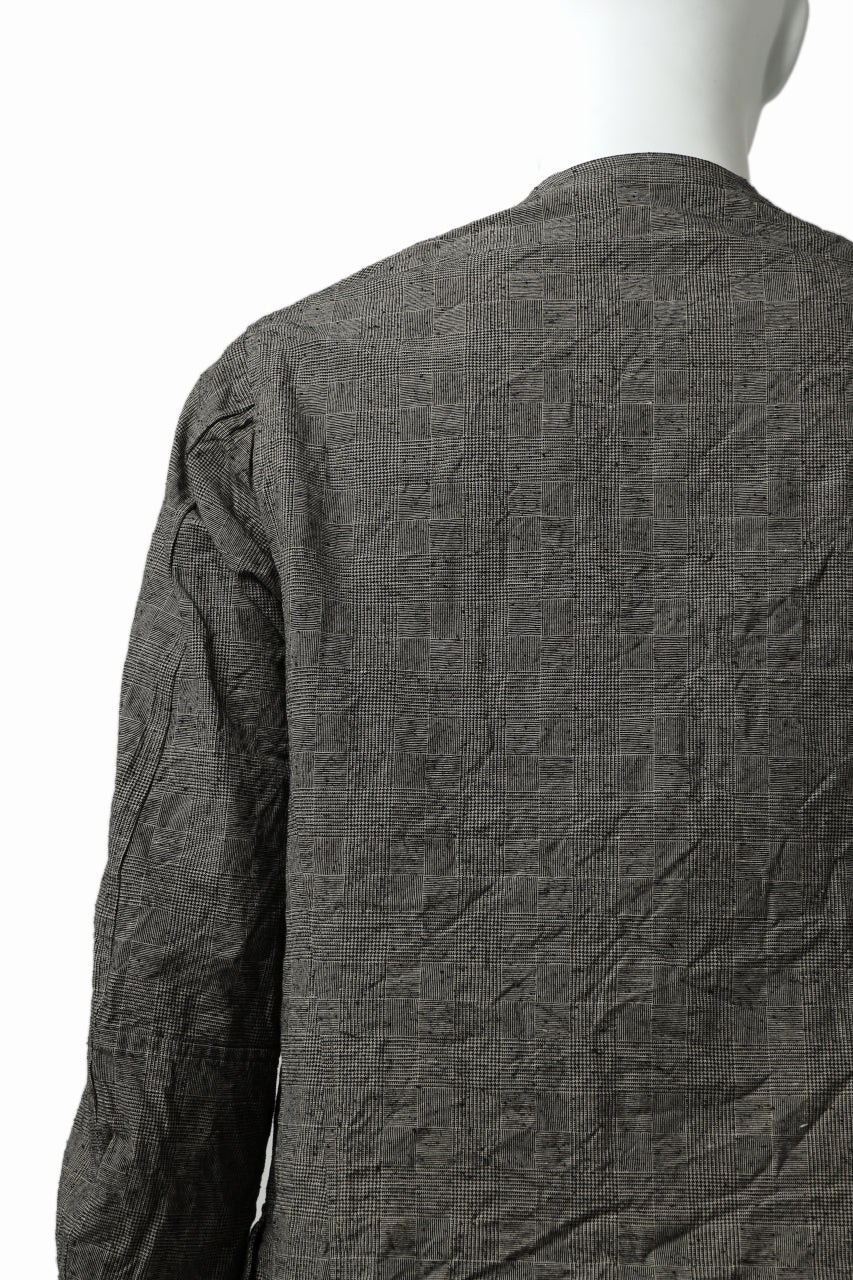 Load image into Gallery viewer, KLASICA VESSER WORK JACKET / ORIGINAL PONGEE NEP (GLEN CHECK)