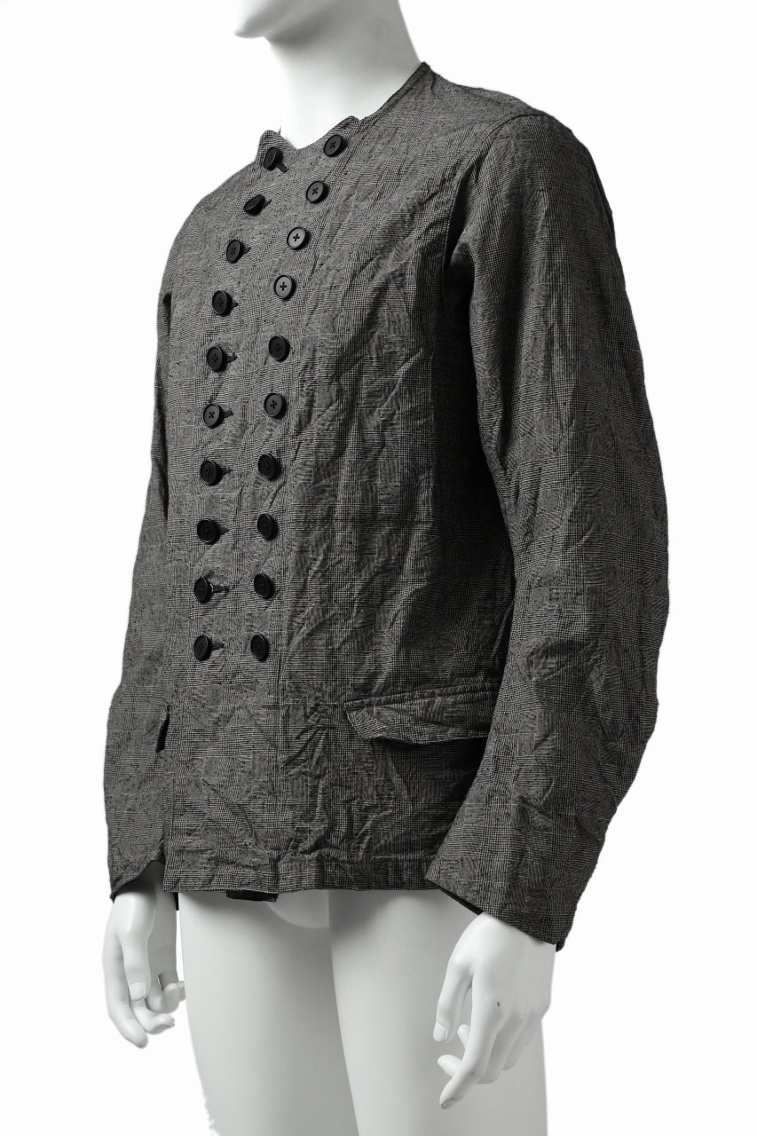 Load image into Gallery viewer, KLASICA VESSER WORK JACKET / ORIGINAL PONGEE NEP (GLEN CHECK)