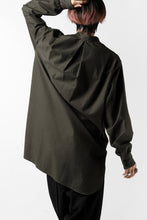 Load image into Gallery viewer, KLASICA SH-038 ATELIER SHIRT / SOFT MICRO MOLESKIN (LOG WOOD)