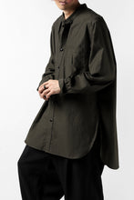Load image into Gallery viewer, KLASICA SH-038 ATELIER SHIRT / SOFT MICRO MOLESKIN (LOG WOOD)