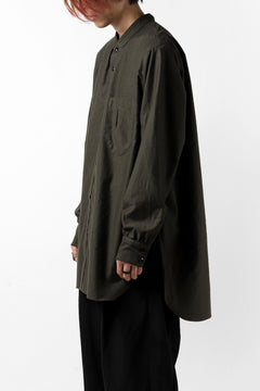 Load image into Gallery viewer, KLASICA SH-038 ATELIER SHIRT / SOFT MICRO MOLESKIN (LOG WOOD)