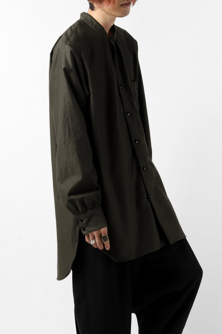 Load image into Gallery viewer, KLASICA SH-038 ATELIER SHIRT / SOFT MICRO MOLESKIN (LOG WOOD)