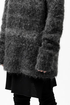 画像をギャラリービューアに読み込む, KLASICA BLIND MOHAIR KNIT SWEATER / FLUFFY 3.5G (MIX GREY)