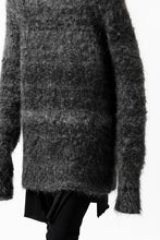 画像をギャラリービューアに読み込む, KLASICA BLIND MOHAIR KNIT SWEATER / FLUFFY 3.5G (MIX GREY)