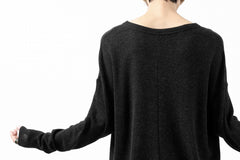 Load image into Gallery viewer, KLASICA ASLEEP CREW NECK KNIT SWEATER / WEANER WOOL RIB (SHADOW)