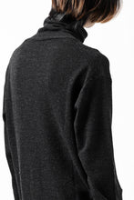 画像をギャラリービューアに読み込む, KLASICA SMOKE TURTLE NECK KNIT SWEATER / WEANER WOOL RIB (SHADOW)