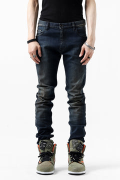 画像をギャラリービューアに読み込む, ISAMU KATAYAMA BACKLASH SKINNY DENIM PANTS / EXTREME STRETCH DIRTY (INDIGO)