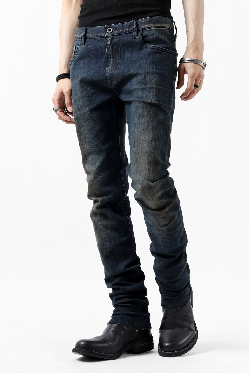 画像をギャラリービューアに読み込む, ISAMU KATAYAMA BACKLASH SKINNY DENIM PANTS / EXTREME STRETCH DIRTY (INDIGO)