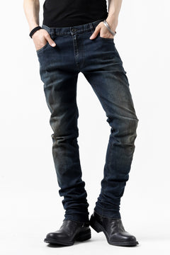 画像をギャラリービューアに読み込む, ISAMU KATAYAMA BACKLASH SKINNY DENIM PANTS / EXTREME STRETCH DIRTY (INDIGO)