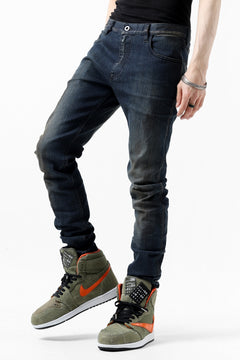 画像をギャラリービューアに読み込む, ISAMU KATAYAMA BACKLASH SKINNY DENIM PANTS / EXTREME STRETCH DIRTY (INDIGO)