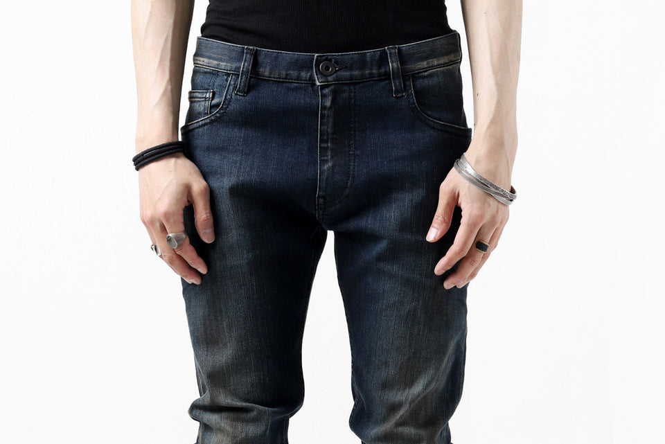 画像をギャラリービューアに読み込む, ISAMU KATAYAMA BACKLASH SKINNY DENIM PANTS / EXTREME STRETCH DIRTY (INDIGO)