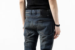 画像をギャラリービューアに読み込む, ISAMU KATAYAMA BACKLASH SKINNY DENIM PANTS / EXTREME STRETCH DIRTY (INDIGO)