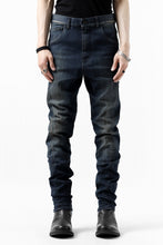 画像をギャラリービューアに読み込む, ISAMU KATAYAMA BACKLASH L/C SLIM DENIM PANTS / EXTREME STRETCH DIRTY (INDIGO)