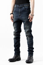 画像をギャラリービューアに読み込む, ISAMU KATAYAMA BACKLASH L/C SLIM DENIM PANTS / EXTREME STRETCH DIRTY (INDIGO)