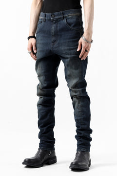 画像をギャラリービューアに読み込む, ISAMU KATAYAMA BACKLASH L/C SLIM DENIM PANTS / EXTREME STRETCH DIRTY (INDIGO)