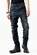 画像をギャラリービューアに読み込む, ISAMU KATAYAMA BACKLASH L/C SLIM DENIM PANTS / EXTREME STRETCH DIRTY (INDIGO)