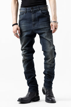 画像をギャラリービューアに読み込む, ISAMU KATAYAMA BACKLASH L/C SLIM DENIM PANTS / EXTREME STRETCH DIRTY (INDIGO)