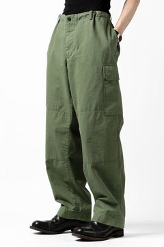 画像をギャラリービューアに読み込む, COLINA BDU TROUSERS / NEPPED ORGANIC WEATHER (SAGE GREEN)