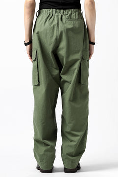 画像をギャラリービューアに読み込む, COLINA BDU TROUSERS / NEPPED ORGANIC WEATHER (SAGE GREEN)