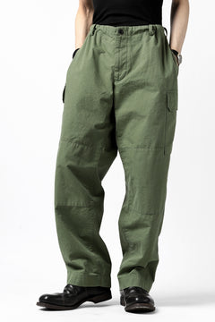 画像をギャラリービューアに読み込む, COLINA BDU TROUSERS / NEPPED ORGANIC WEATHER (SAGE GREEN)